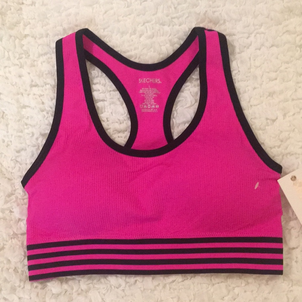 Skechers Pink Sports Bra
